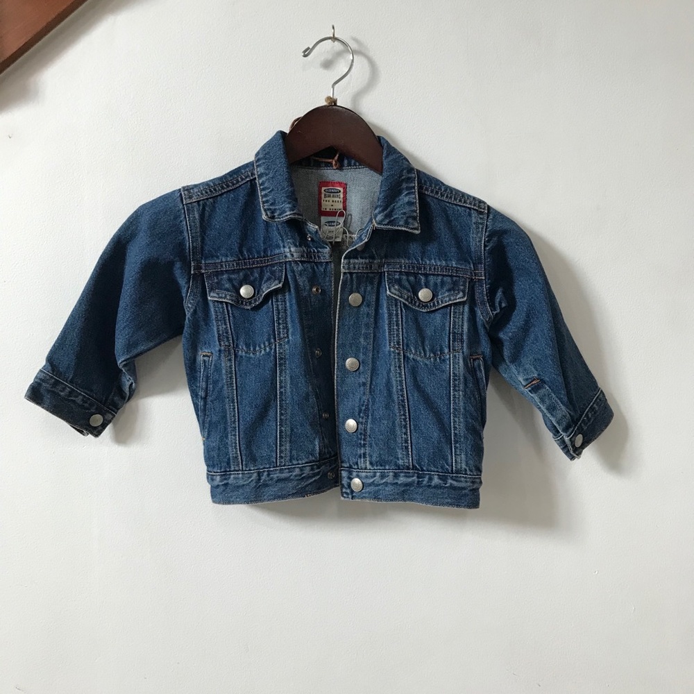 Vintage style boys jean jacket 3T